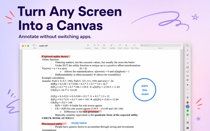 Penbar iPhone screenshot