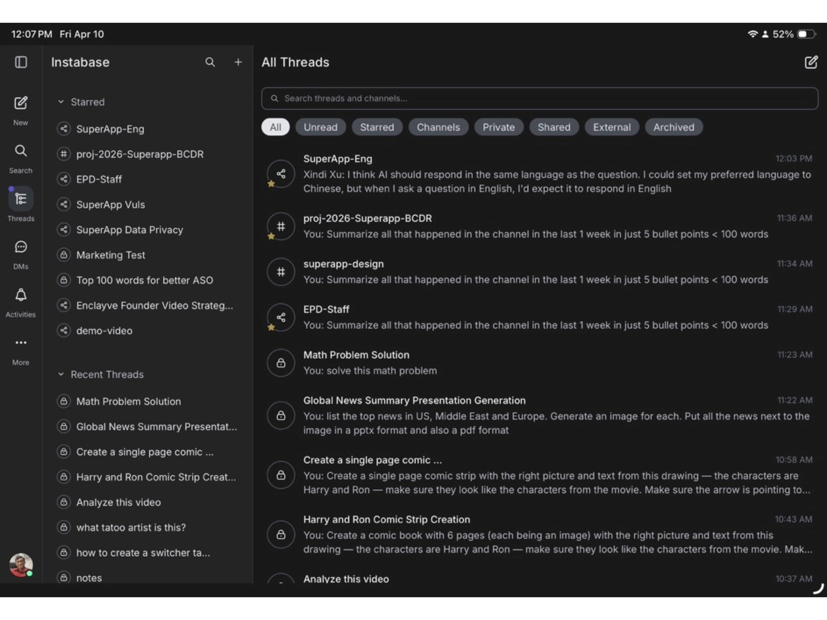 SuperApp Chat screenshot 15