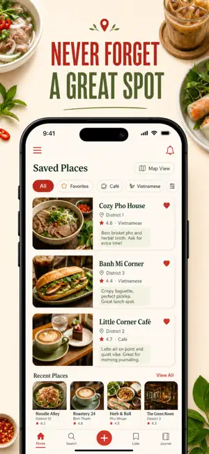 Restaurant Tracker: Eat List screenshot 1