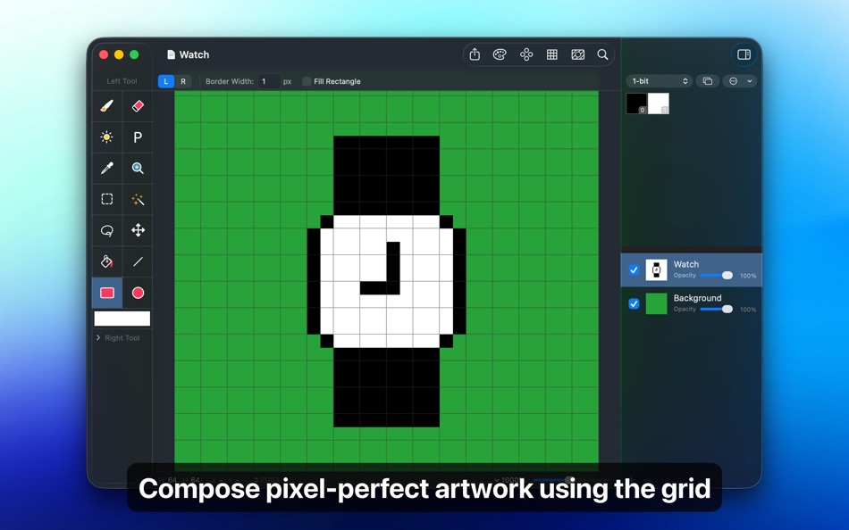 #4. Pixen (macOS) Bởi: Furnace Creek Software LLC