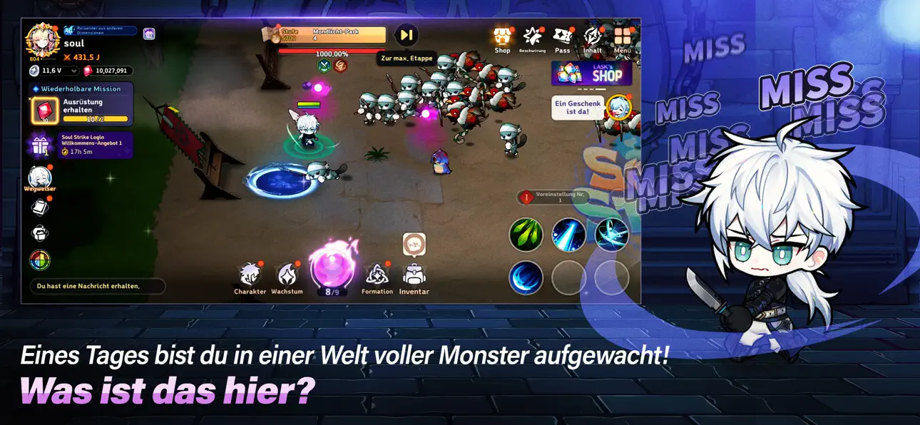 Soul Strike iOS Mod IPA screenshot 2 - iOS game interface