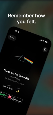 Songstamp - Music Journal screenshot