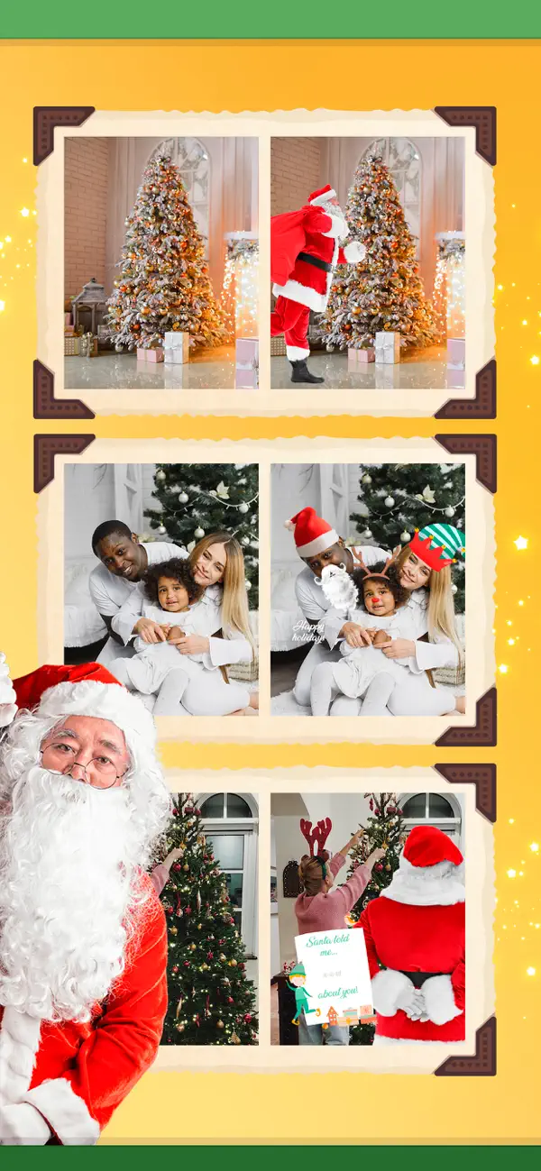 Screenshot #2 pour Selfie avec le Père Noël – bla