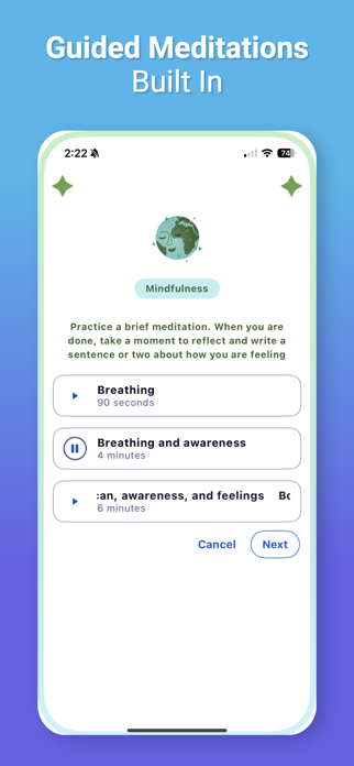 HappyTabs Positivity Journal Screenshot 6 of 8