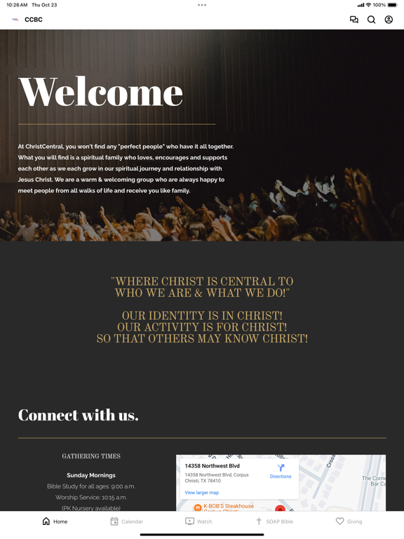 Screenshot #4 pour ChristCentral Baptist Church