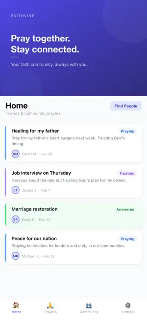 Faithvine: Prayer Journal screenshot 3