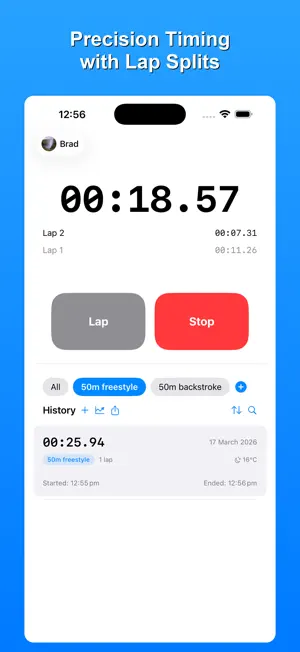 SplitVault - Race Timer & Log screenshot 1