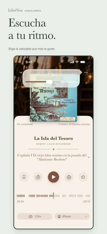 AudioLibros LibriVox screenshot 3 of 5