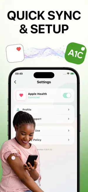 A1C Monitor for CGM screenshot 1