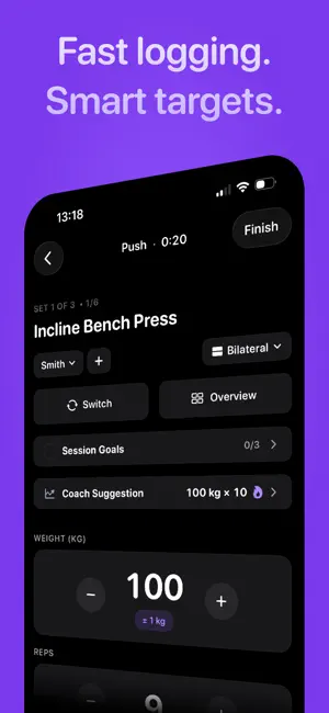 Reps – AI Gym Workout Tracker screenshot 3