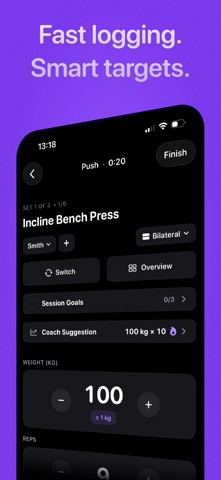 Reps – AI Gym Workout Tracker Screenshot 3 of 8