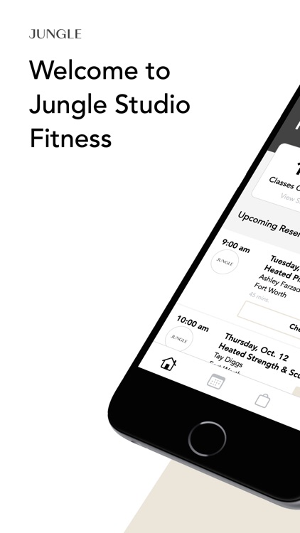 Jungle Studio Fitness App