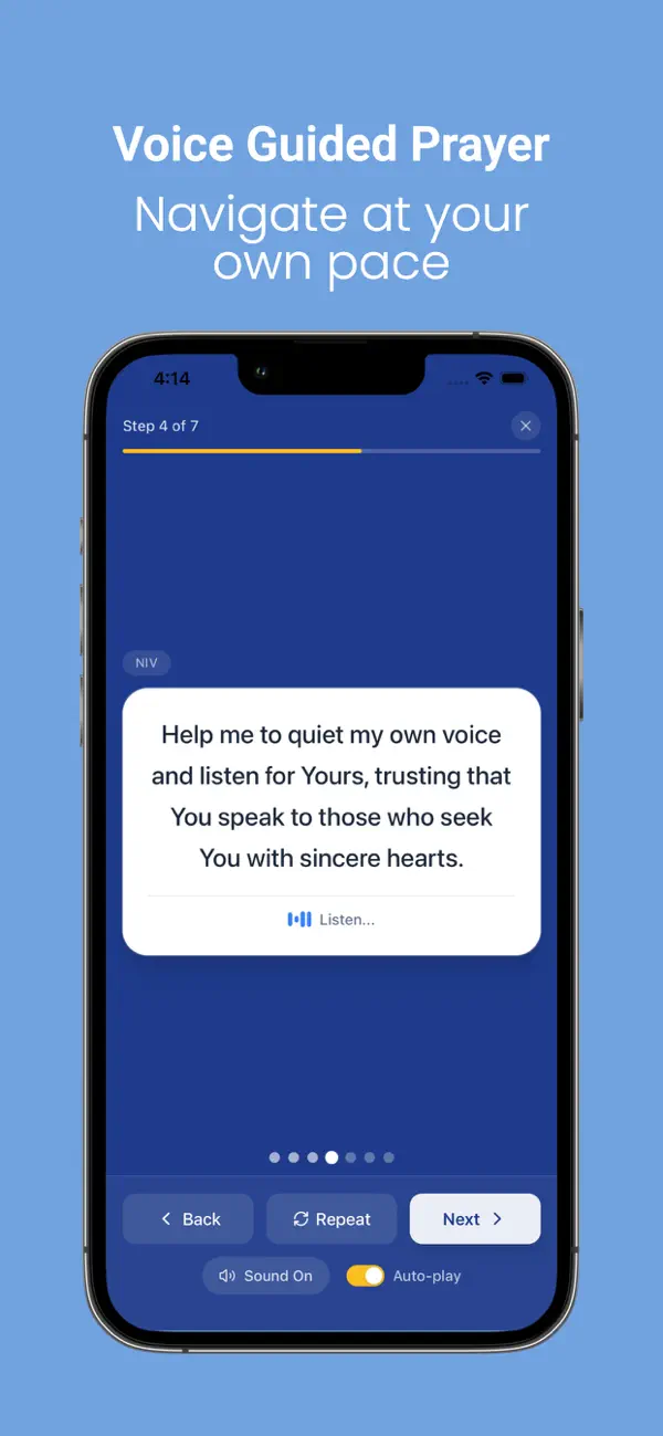 #4. PrayerGuide.ai: Prayer App (iOS) Podle: MEDIA SPACE TECHNOLOGIES LLC