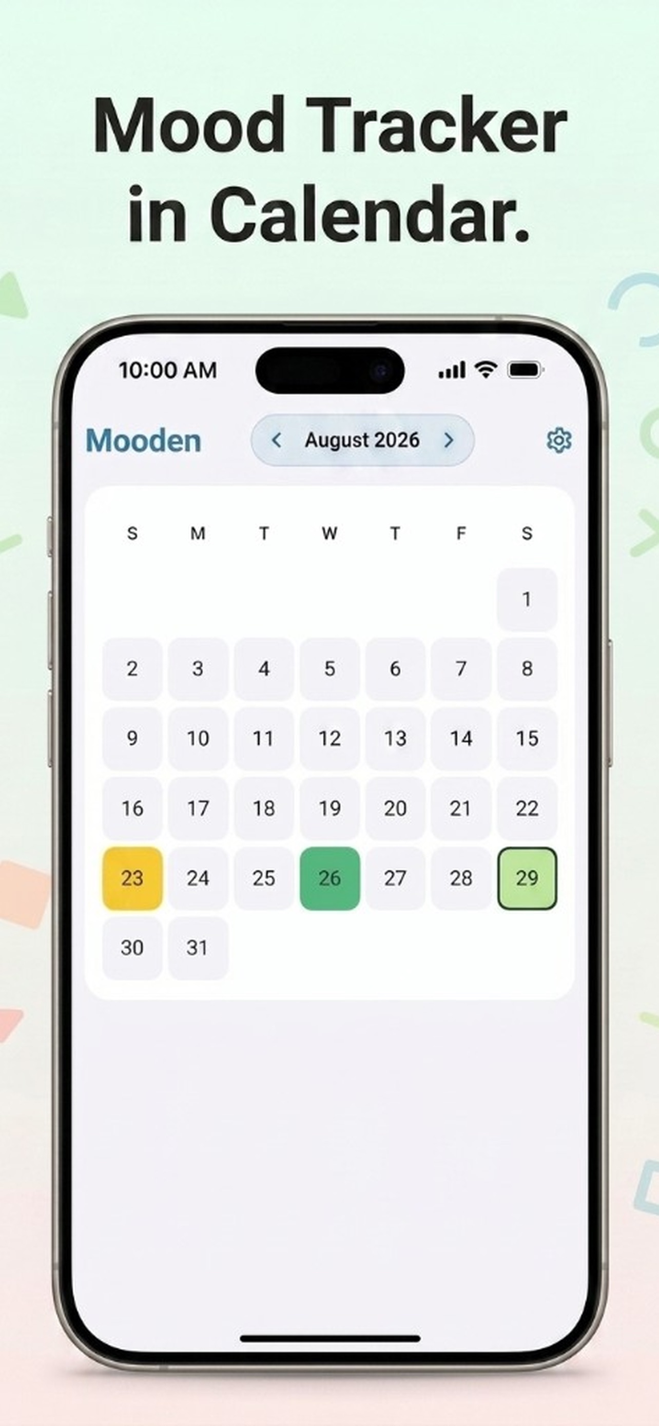 Screenshot 4 of Mooden: Mood journal