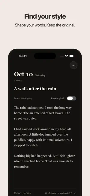 Flecty - Voice Journal screenshot 4