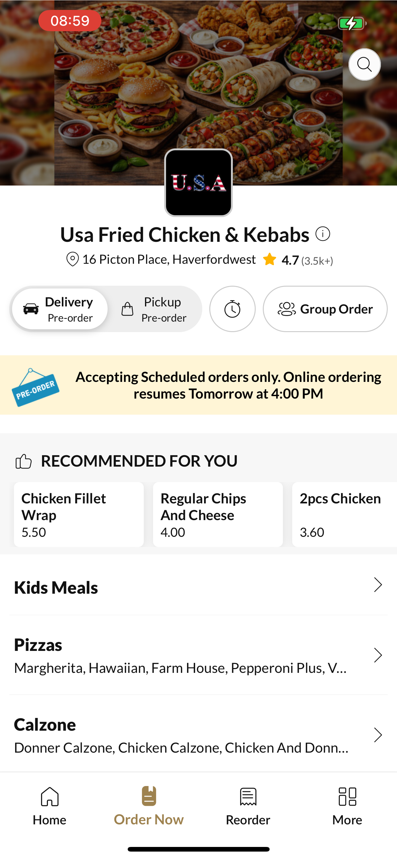 USA Fried Chicken & Kebabs screenshot 3