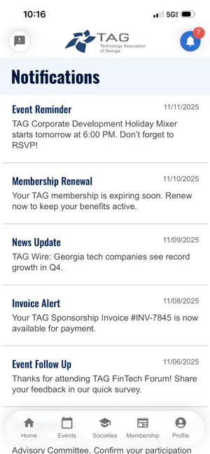 TAG Connect screenshot 4
