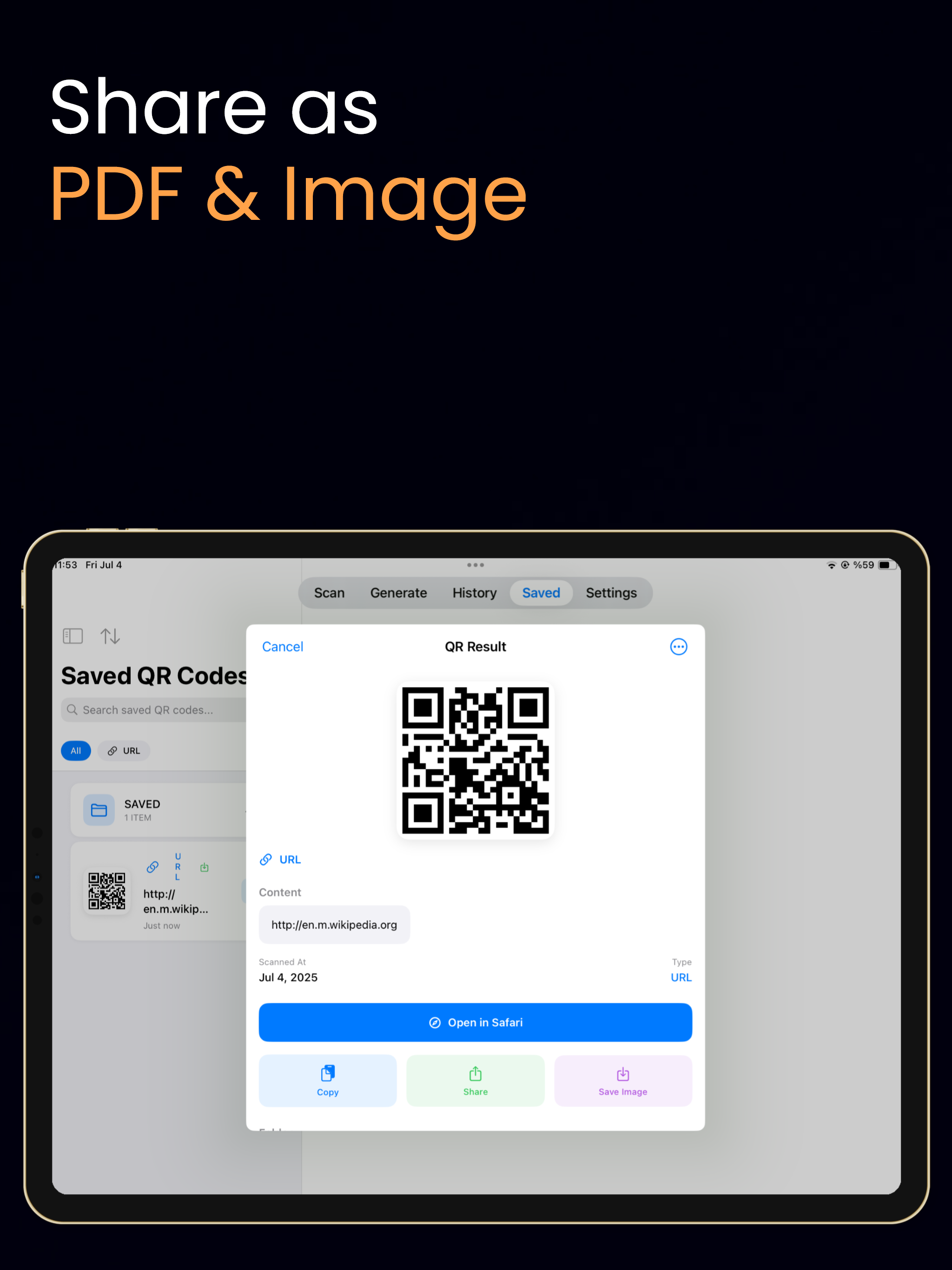 QR & Barcode Tool screenshot 13