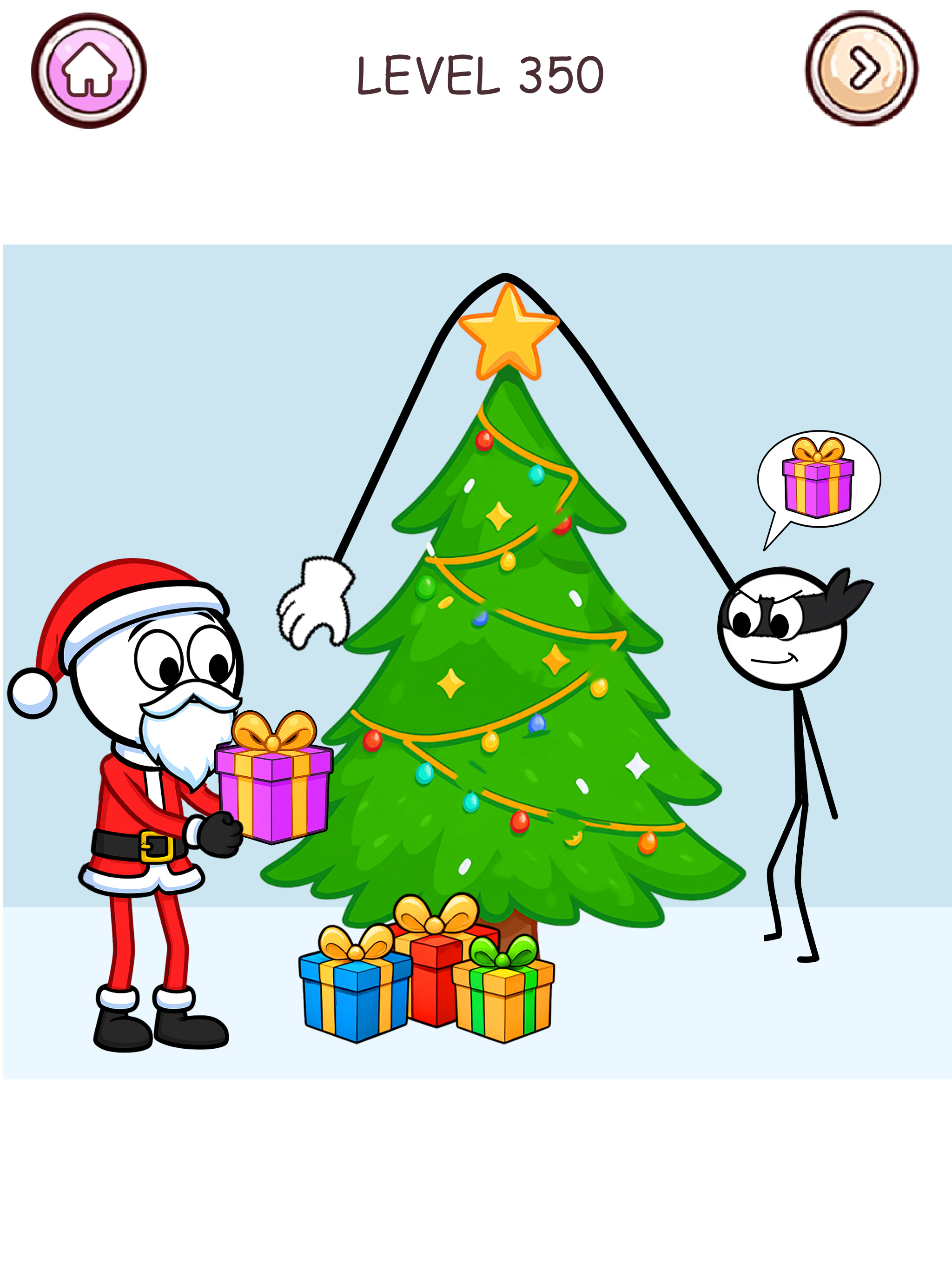 Stickman Thief Stealing Puzzle