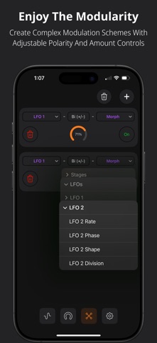 ShapeStage Morphing AUv3 FX Screenshot 5 of 7