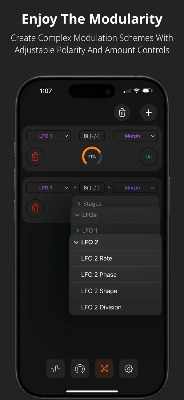#5. ShapeStage Morphing AUv3 FX (iOS) Göre: Cem Olcay
