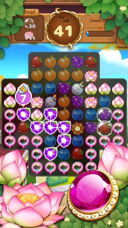 Fruits Garden : Merge Puzzle