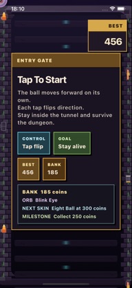 Bounce Tunnel Reflex Challenge screenshot 3