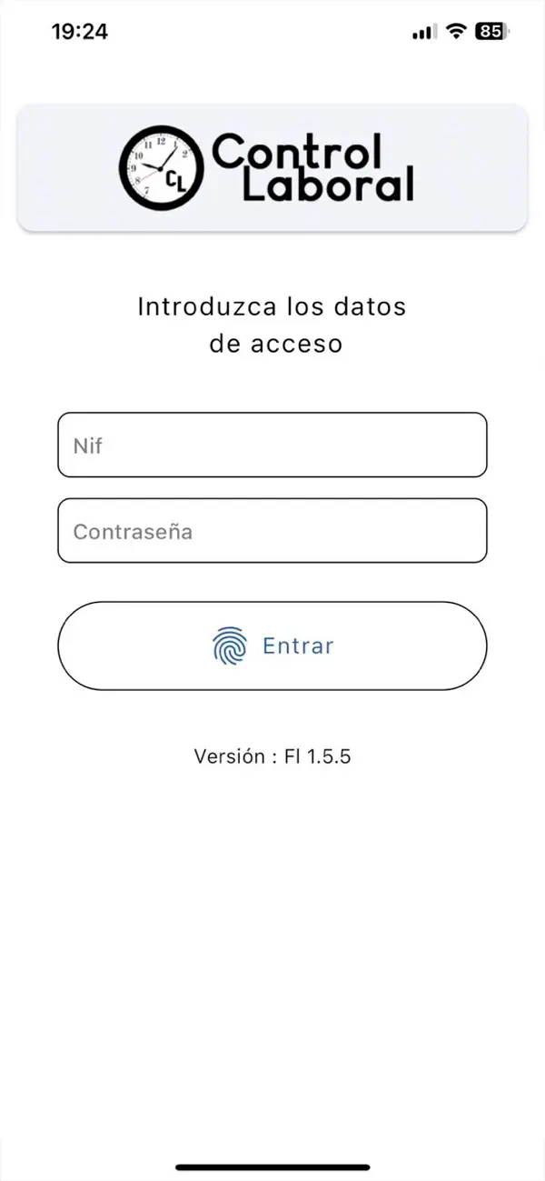 Screenshot #1 pour Control Laboral CL