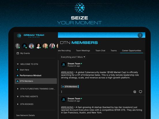 Dream Team Network iPad screenshot 5 - Sports app