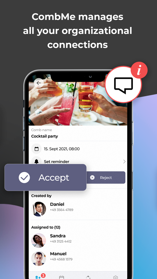 #3. WhatsNext Organizer (iOS) 由: CombMe UG haftungsbeschrankt