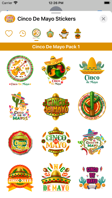 Screenshot 1 of Cinco De Mayo HD App