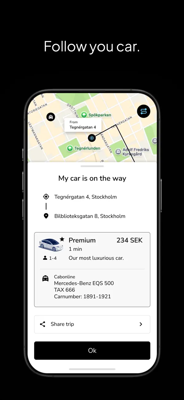 Screenshot #3 pour Taxi Skåne