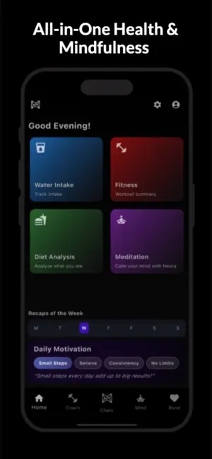 NeuraLuv: AI Wellness Oasis screenshot 1