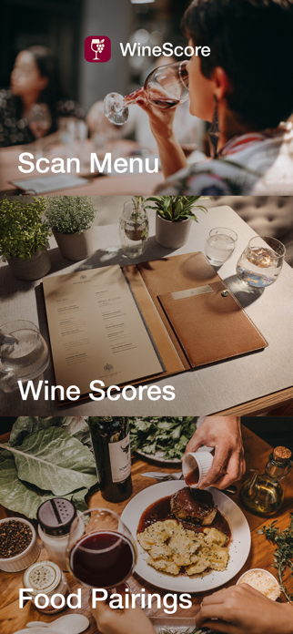 WineScore: AI Scan Menu & Pair Screenshot 1 of 7
