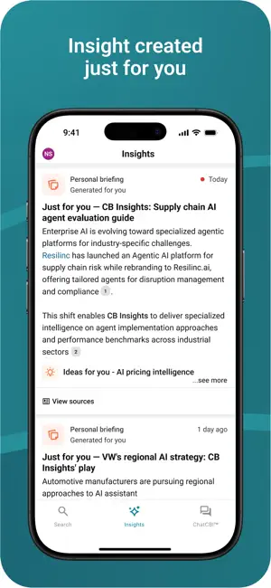 CB Insights screenshot 3