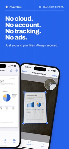 PrivacyDocs: Scanner & PDF App screenshot 2