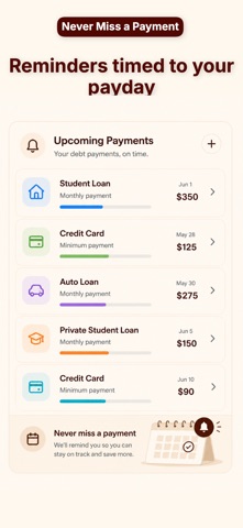 Toffee: Debt Payoff Tracker screenshot