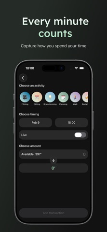timevest - Invest Your Time screenshot