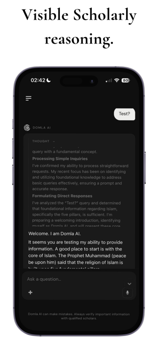 Domla - Islamic AI Screenshot 3 of 5