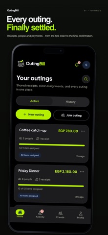 OutingBill Screenshot 1 of 10