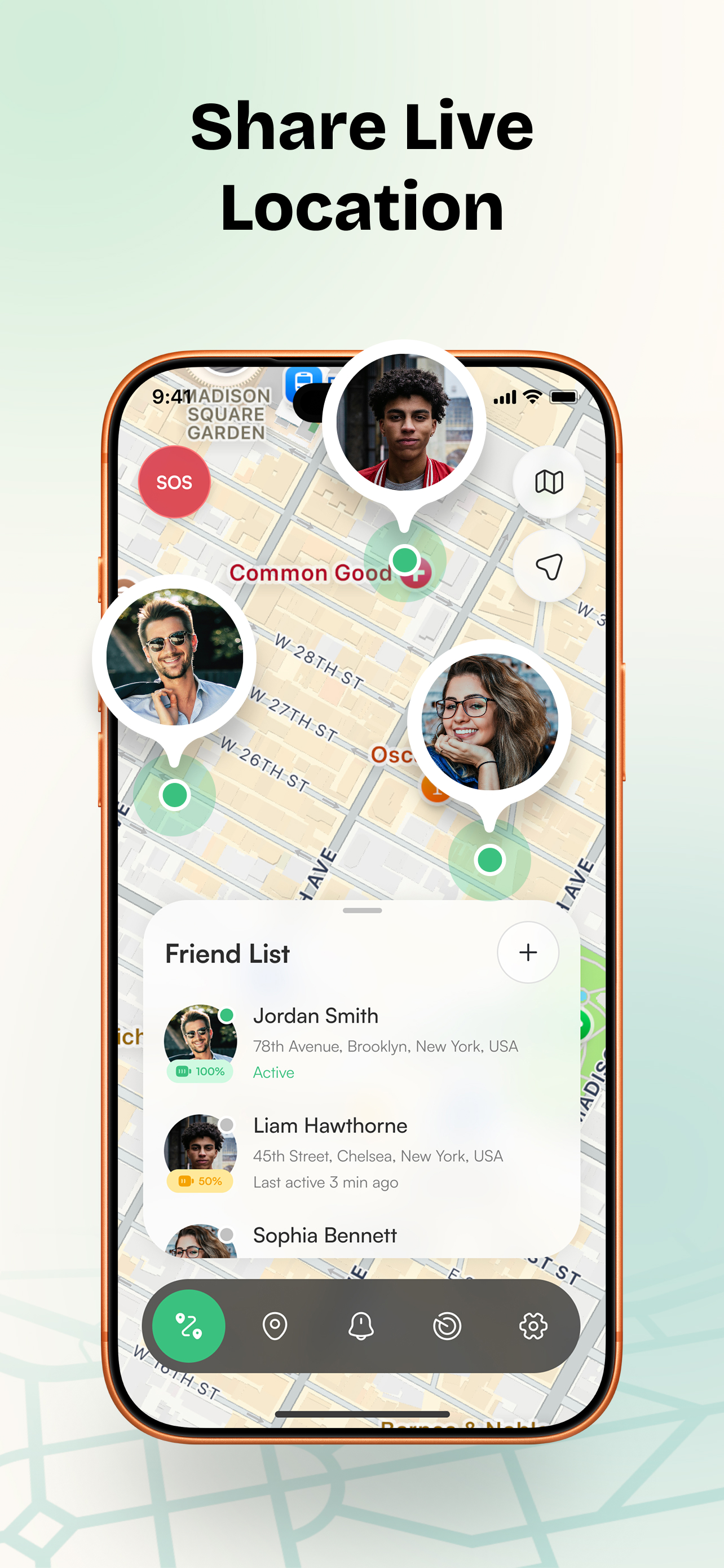 Friend Tracker: Share Location