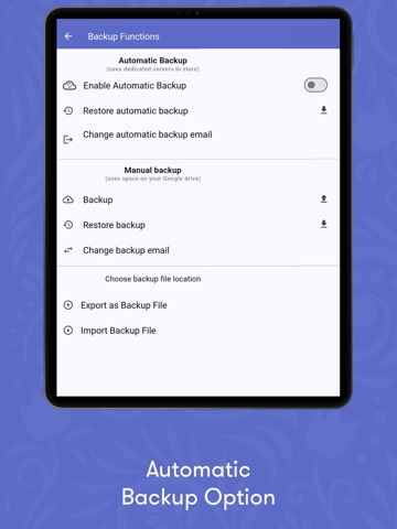 App screenshot
