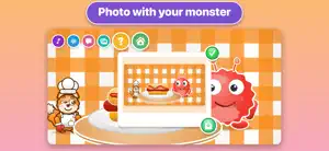 Yummy Monsters: Kids Cooking screenshot 2
