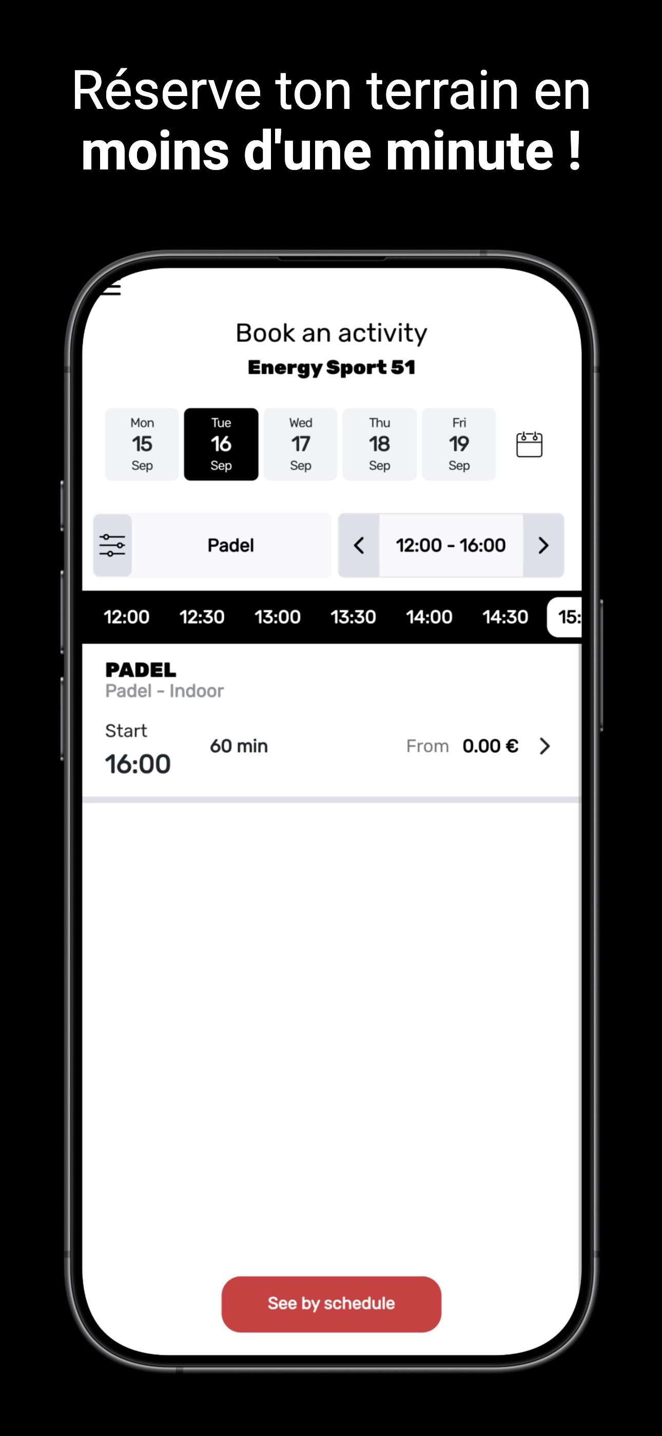 Energy Sports App screenshot 3