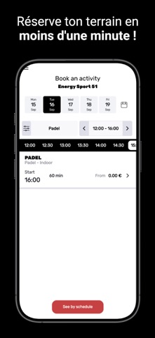 Energy Sports App screenshot