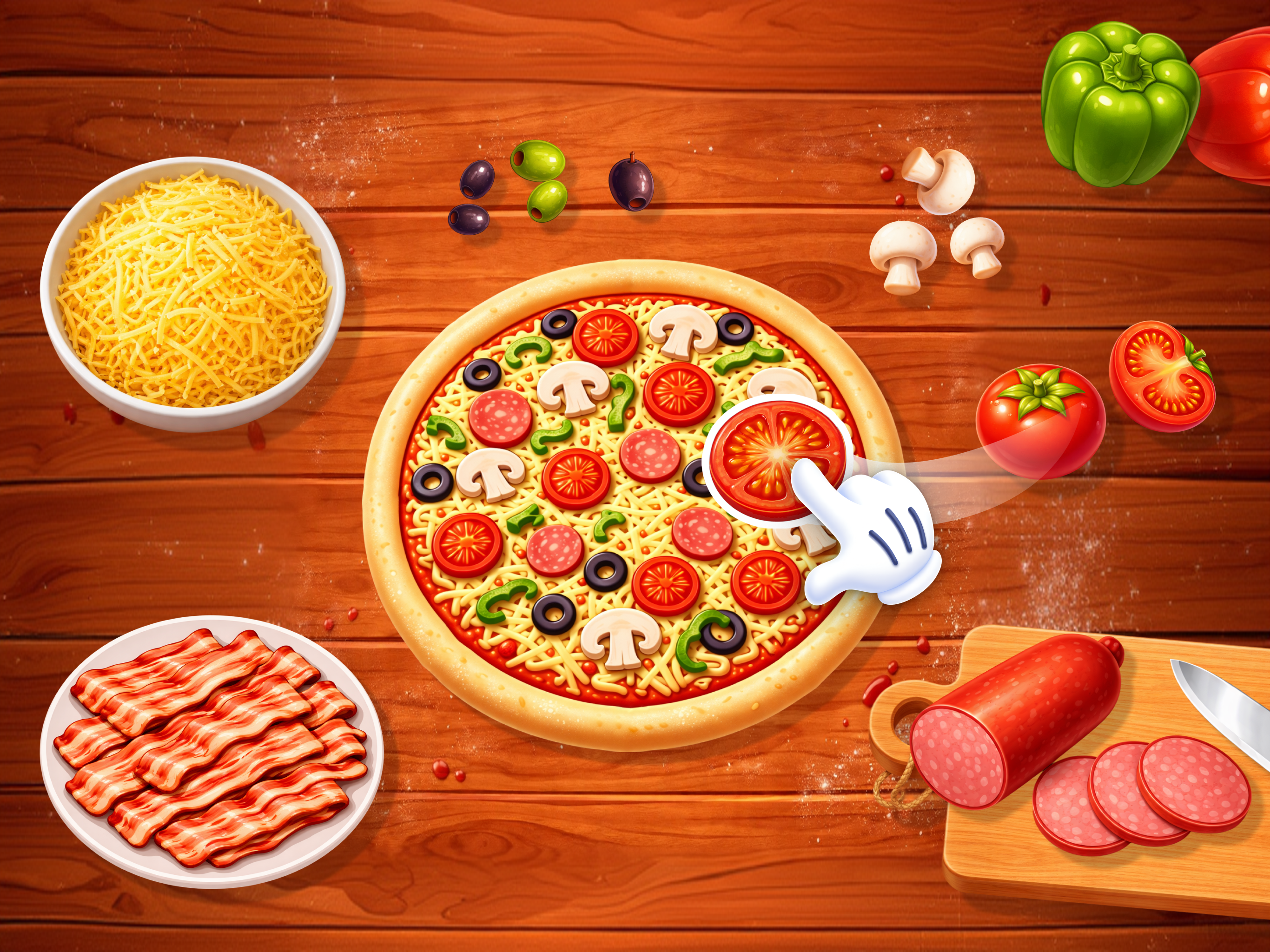 Pizza Game for Kids screenshot 11