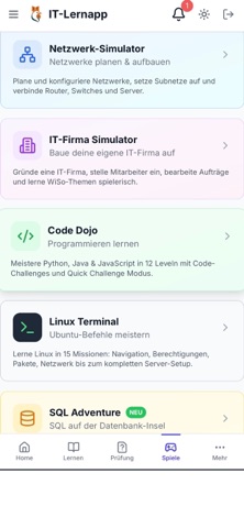 IT-Lernapp Screenshot 7 of 8
