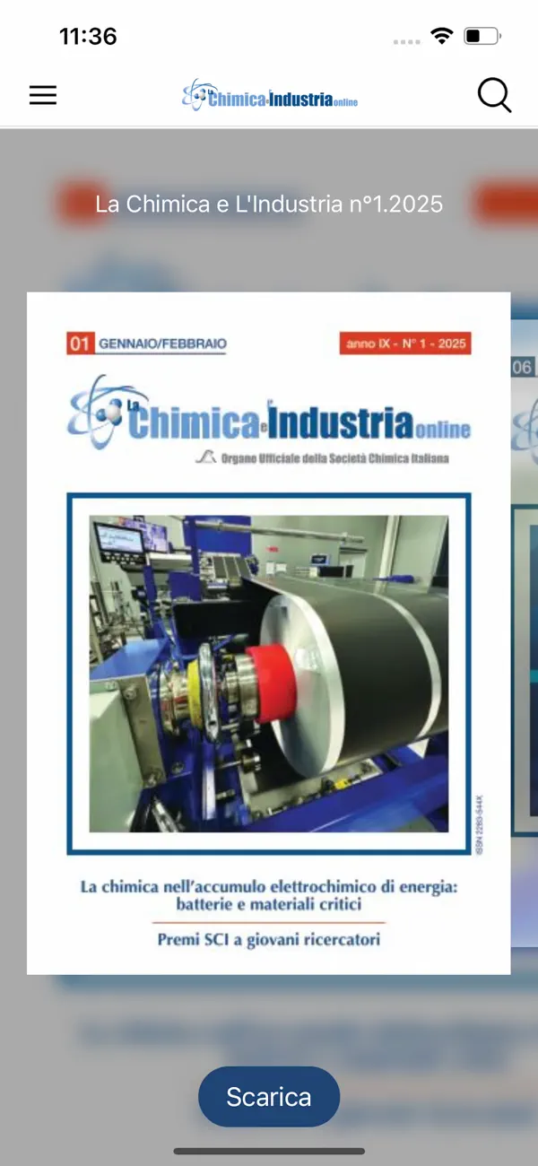 Screenshot #2 pour La Chimica e L’industria
