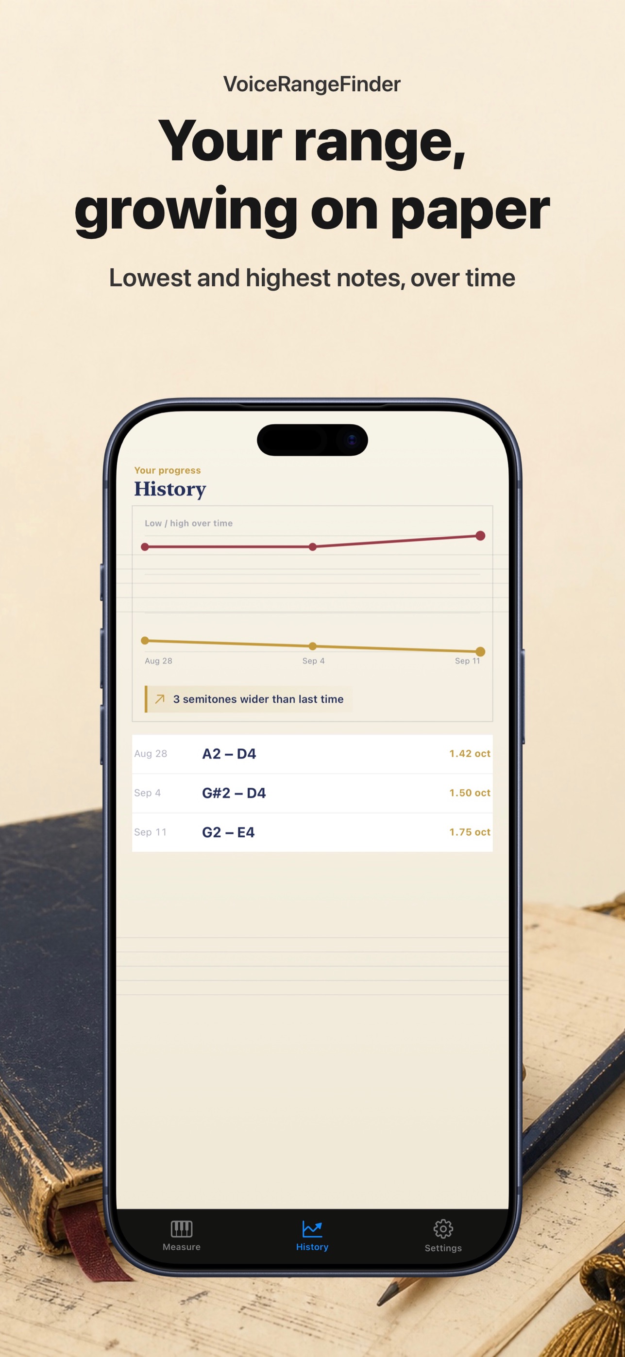 Screenshot 6 of Vocal Range Test & Voice Type