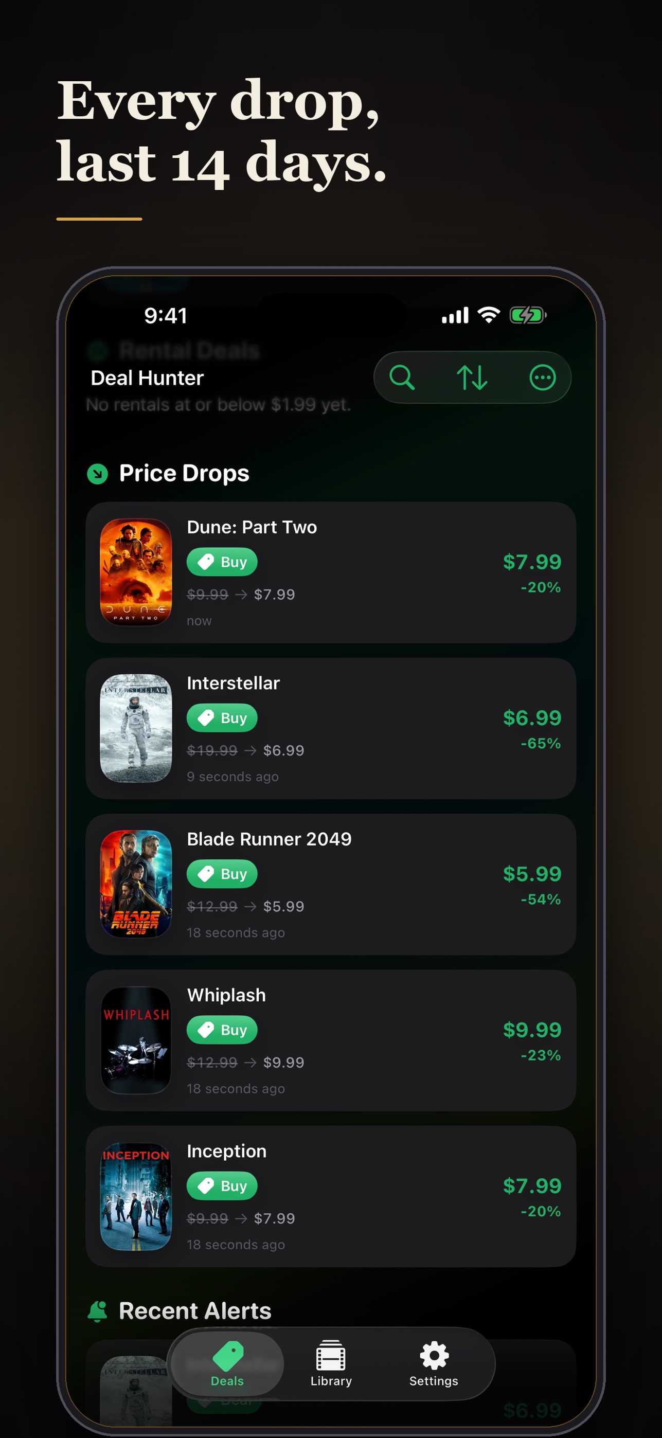 Screenshot 2 of Deal Hunter: Movie Prices